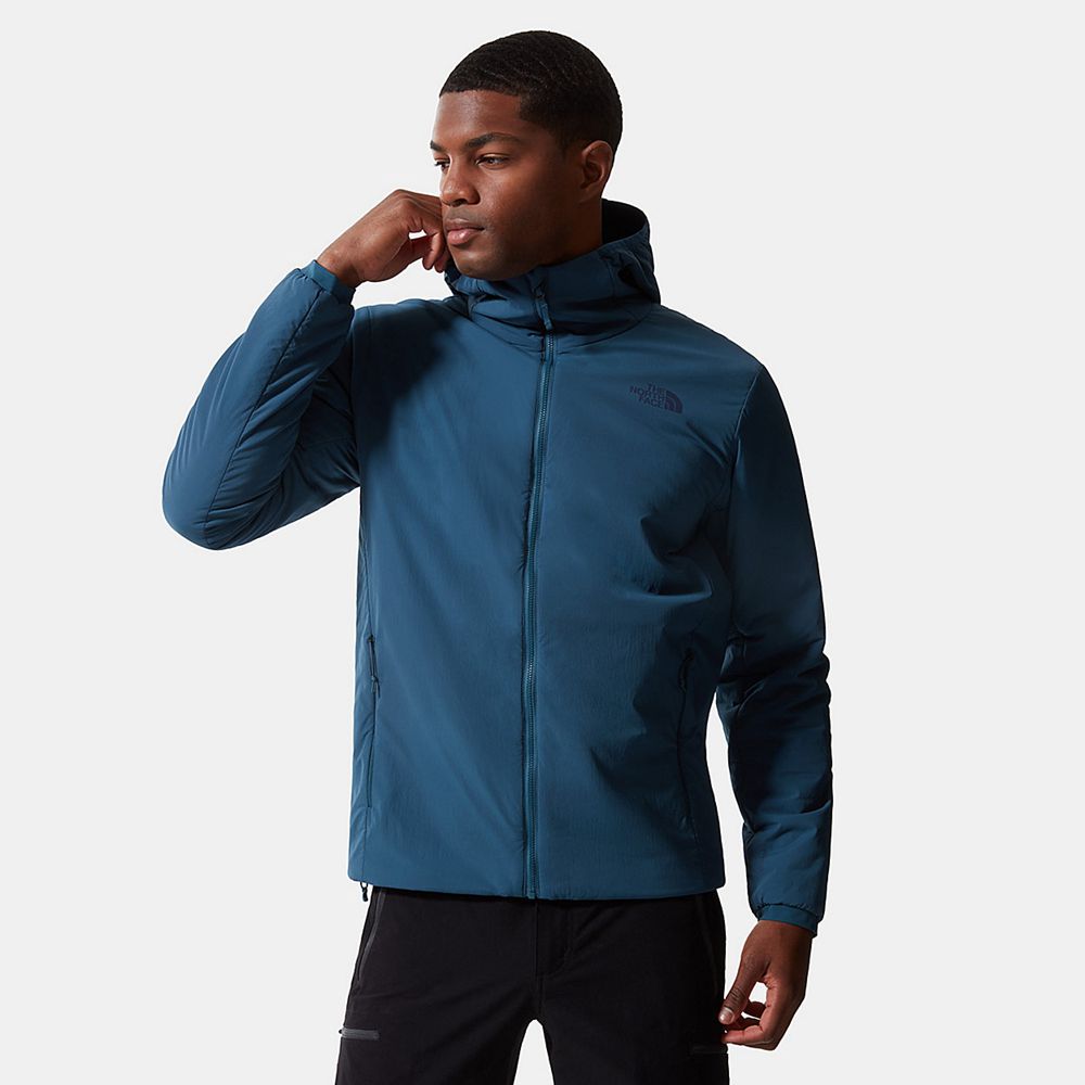 The North Face Hooded Jacket Mens Australia - The North Face Ventrix™ Blue Hiking (WMO-658401)